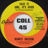 Nancy Wilson – The End Of Our Love b/w Face It Girl, It’s Over – Capitol 7″