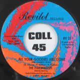 Parliaments – Don’t Be Sore At Me b/w All Your Goodies Are Gone (The Loser’s Seat) – Revilot 7″