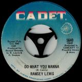 Ramsey Lewis – Do What You Wanna b/w Julia – Cadet 7″