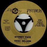 Vicki Nelson – Stoney Face b/w The Star Fires – Stoney Face – Discovery 7″