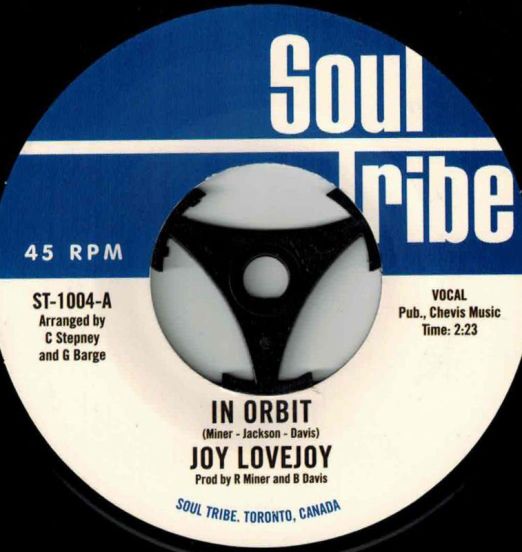 Joy Lovejoy - In Orbit  b/w Ramsey Lewis - Wade In The Water - Soul Tribe 7"