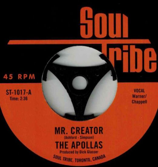 Apollas - Mr. Creator b/w Mike Post - Afternoon Of The Rhino - Soul Tribe 7"