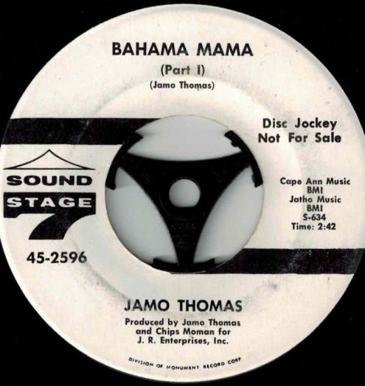 Jamo Thomas - Bahama Mama (Part 1) b/w Part 2 - Sound Stage 7 DJ 7"