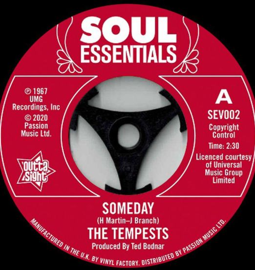 The Tempests - Someday b/w I Don’t Want To Lose Her - Outta Sight 7"