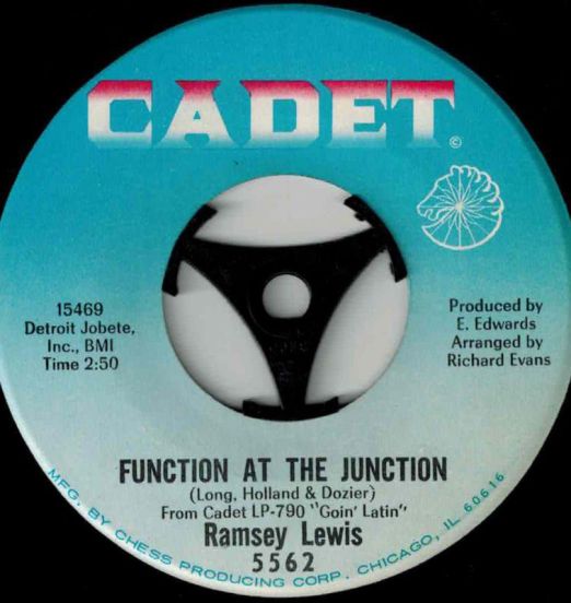 Ramsey Lewis - Function At The Junction b/w Hey, Mrs. Jones - Cadet 7"