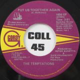 The Temptations – Lady Soul b/w Put Us Together Again – Gordy 7″