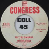 Ritchie Adams – The King b/w Are You Changing – Congress DJ 7″