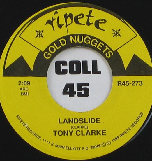 Tony Clarke - Landslide b/w  Little Milton - We're Gonna Make It - Ripete 7"