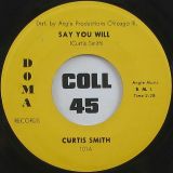 Curtis Smith – I Like Everything b/w Say You Will – Doma 7″