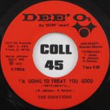 Donations  –  I’m Going To Treat You Good b/w Instrumental – Dee’ O’s 7″