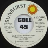 Lily Fields – Love Has So Many Meanings b/w Instrumental – Sunburst 7″