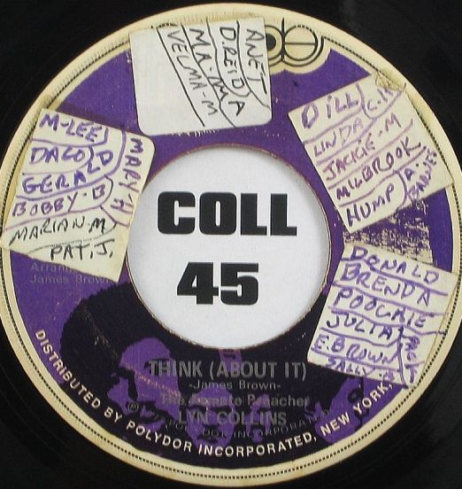 Lyn Collins - Think (About It) b/w Ain't No Sunshine - People 7")