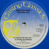 Ron Grainer Orchestra – A Touch Of Velvet – A Sting Of Brass b/w Theme From Joe 90 – Casino Classics 7″