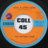 The Natural Four – The Devil Made Me Do It b/w Give A Little Love – Chess 7″