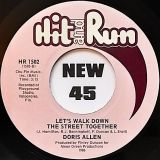 Doris Allen – Candy From A Baby b/w Let’s Walk Down The Street Together – Hit & Run 7″