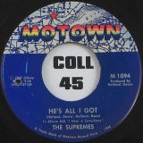 The Supremes – Love Is Like An Itching In My Heart b/w He’s All I Got – Motown 7″