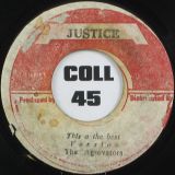 Johnnie Clarke – None Shall Escape b/w The Agrovators – This A The Beat – Justice 7″