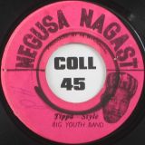 Big Youth – Hit The Road Jack b/w Big Youth Band – Tippa Style – Negusa Nagast 7″