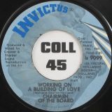 Chairmen Of The Board – Working On The Building of Love b/w Try On My Love For Size – Invictus 7″