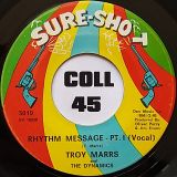 Troy Marrs – Rhythm Message b/w Part II – Sure-Shot 7″
