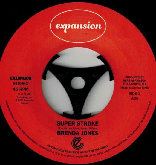 Brenda Jones - Super Stroke b/w Big Mistake - Expansion 7"