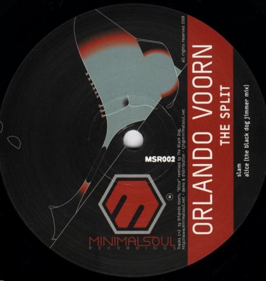 Orlando Voorn, The Black Dog, Lodig - The Split - Minimalsoul 12"