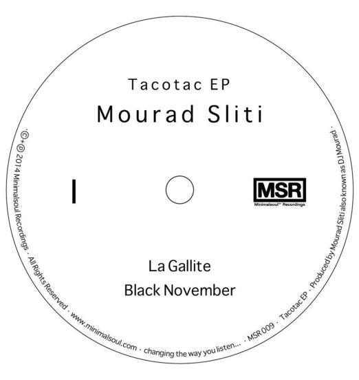 Mourad Sliti - Tacotac Ep - Minimalsoul 12"