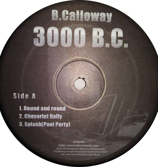 B. Calloway - 3000 B.C. - BHIVE 12"