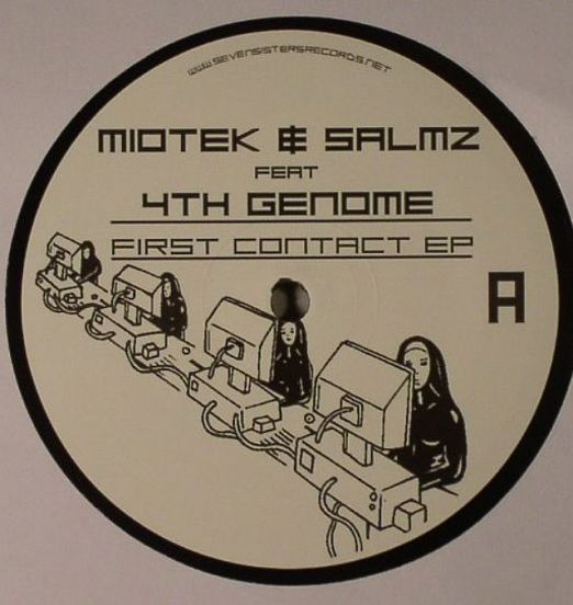 Miotek / Salmz - First Contact EP - Seven Sisters 12"