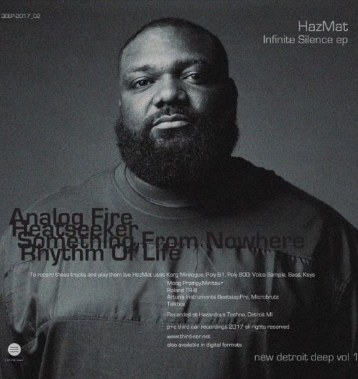 HazMat - Infinite Silence EP (New Detroit Deep Vol. 1) - Third Ear 12"