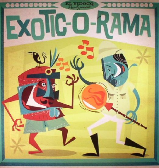 V.A. - Exotic-O-Rama - Jukebox Music Factory LP+CD