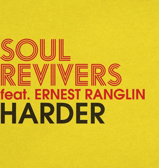 Soul Revivers Ft. Ernest Ranglin  - Harder b/w Harder Dub - Acid Jazz 7"