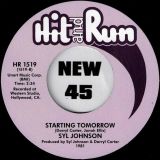 Syl Johnson – Try My Love Again b/w Starting Tomorrow – Hit & Run UK 7″