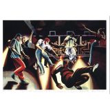 Oscar Romp – ‘The Hi Hat Jazzdance Club with DJ Snowboy, The Jazzcafe, Camden 1999’ – Size A3 Giclee Fine Art Print