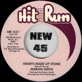 Marvin Smith – Heartache Comin’ On b/w Hearts Made Of Stone – Hit & Run 7″