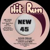 *BACK IN!* Coco and Ben – Good Feelin’ b/w See The World – Hit & Run 7″