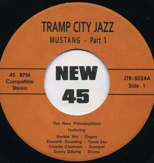 The New Philadelphians - Mustang Part 1 b/w Part 2 - Tramp 7"