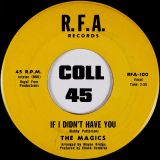The Magics – Let’s Boogaloo b/w If I Didn’t Have You – R.F.A 7″