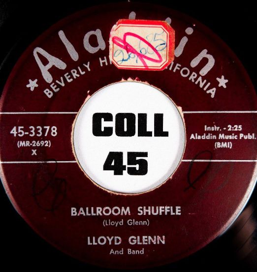 Lloyd Glenn - Ballroom Shuffle b/w The Vamp - Aladdin 7"