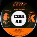 Marva Whitney – Things Got To Get Better (Get Together) b/w Get Out Of My Life – King 7″