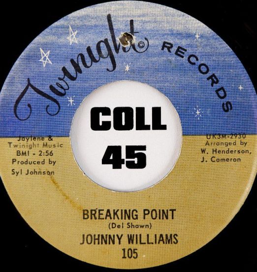 Johnny Williams - Breaking Point b/w Women - Twinight 7"