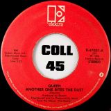 Queen – Another One Bites The Dust b/w Don’t Try Suicide – Elektra 7″