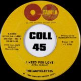 The Marvelettes – Too Many Fish In The Sea b/w A Need For Love – Tamla 7″
