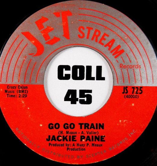 Jackie Paine - Go Go Train b/w I'll Be Home - Jet Stream 7"