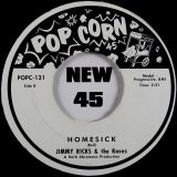 Jimmy Ricks And The Raves – Daddy Rolling Stone b/w Homesick – Popcorn UK 7″