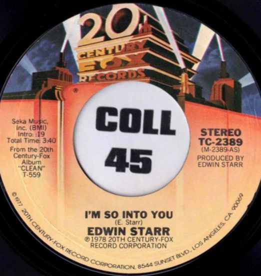 Edwin Starr- I'm So Into You b/w Don't Waste Your Time - 20th Century 7"