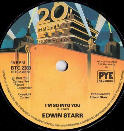 Edwin Starr- I'm So Into You b/w Don't Waste Your Time - 20th Century 7"
