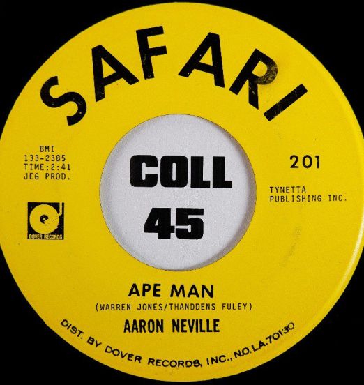 Aaron Neville - Ape Man b/w Forever More - Safari 7"