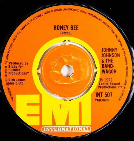 Johnny Johnson & His Bandwagon - I Don't Know Why b/w Honey Bee - Emi 7"