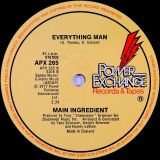 The Main Ingredient – Everything Man b/w Reggae Disco – Power Exchange 12″